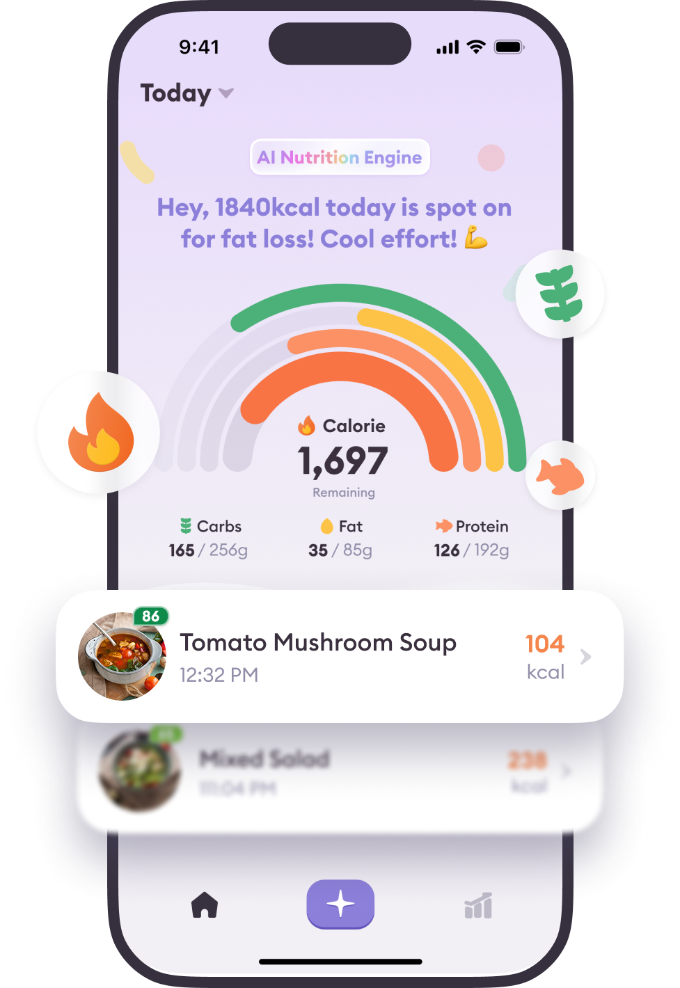 CaloriQ App Screenshot